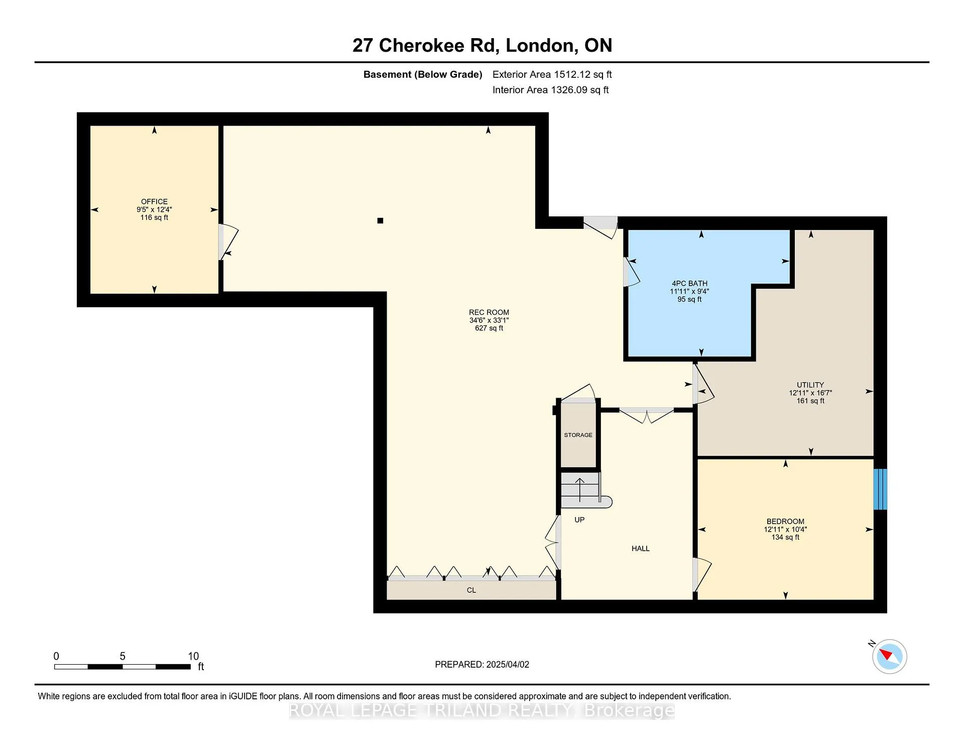 Photo 48 of 27 Cherokee Road, London, North A — HOMEH