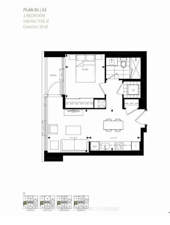 Photo 21 of Unit 1203, 609 Sherbourne Street, Toronto, North St. James Town — HOMEH