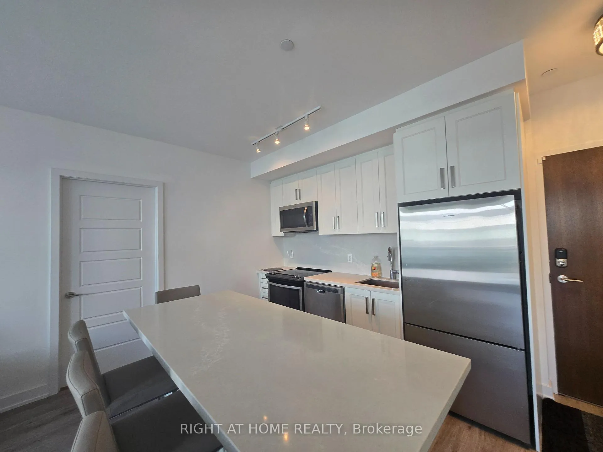 Front of Unit C406, 301 Sea Ray Avenue