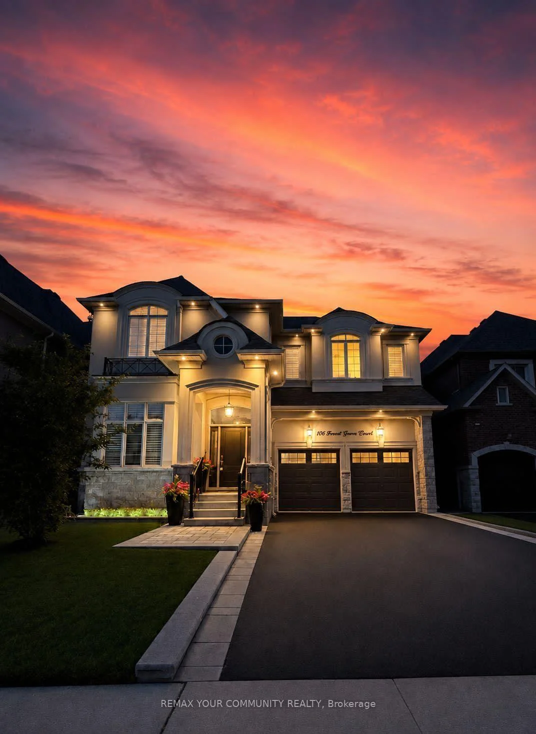 Front of 106 Forest Grove Court