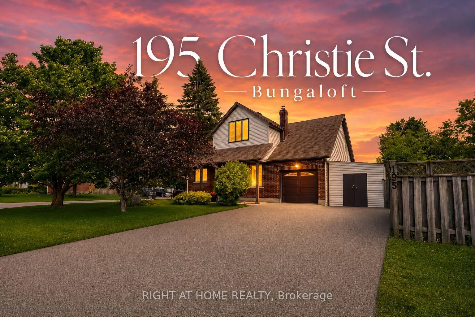 Front of 195 Christie Street