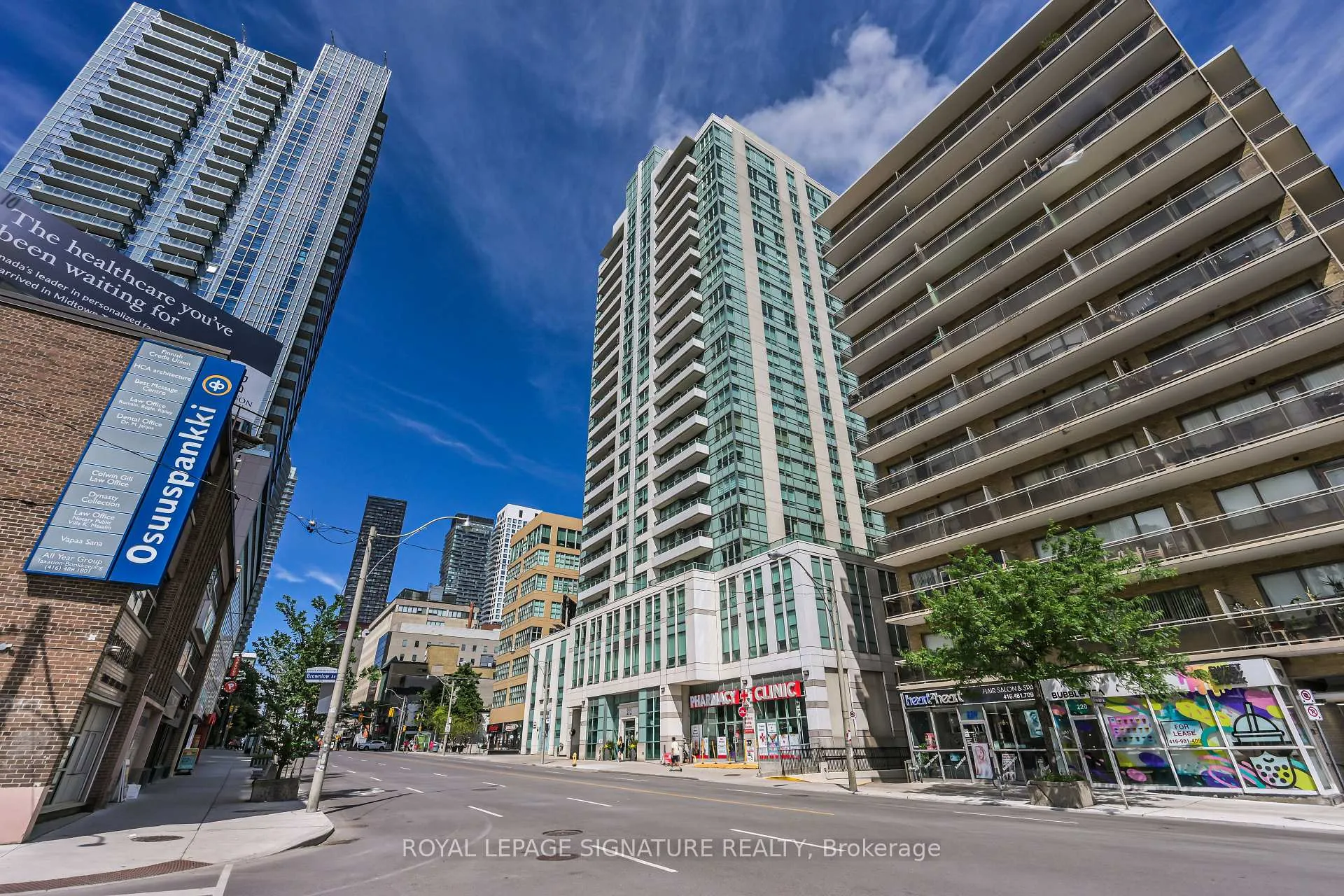 Photo 1 of Unit 1907, 212 Eglinton Avenue E, Toronto, Mount Pleasant West — HOMEH