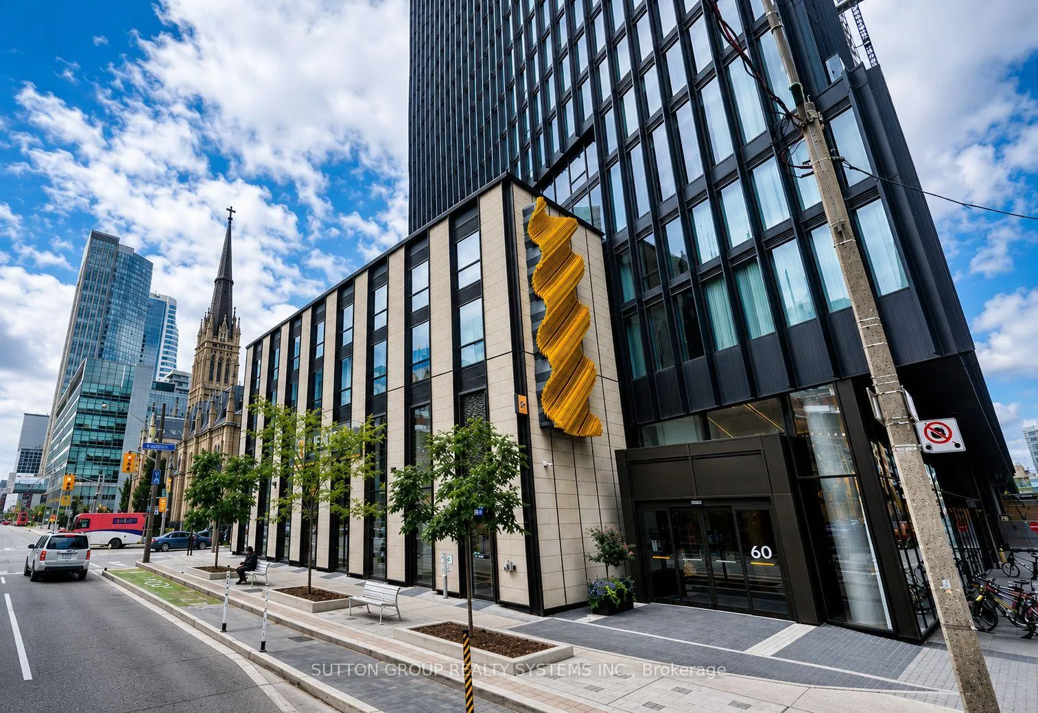 Front of Unit 2110, 60 Shuter Street