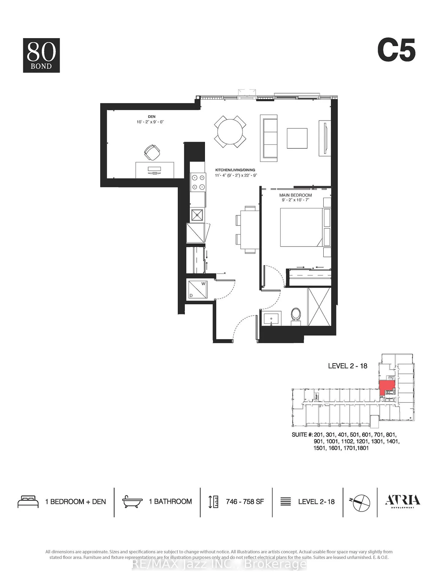 Photo 9 of Unit 1601, 80 Bond Street E, Oshawa, O'Neill — HOMEH