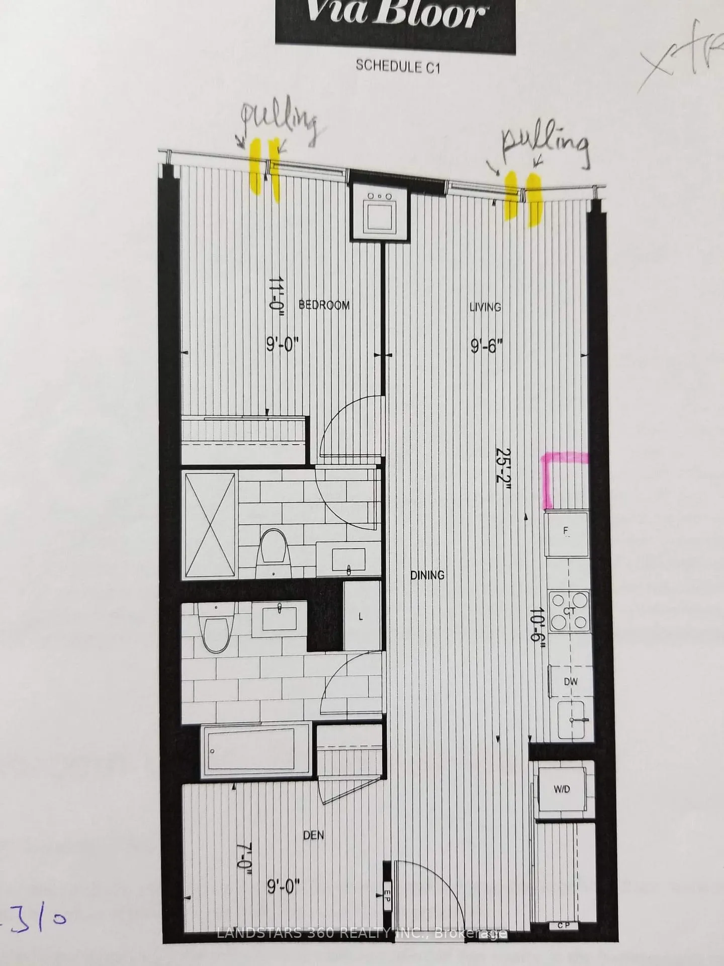 Front of Unit 310, 575 Bloor Street E