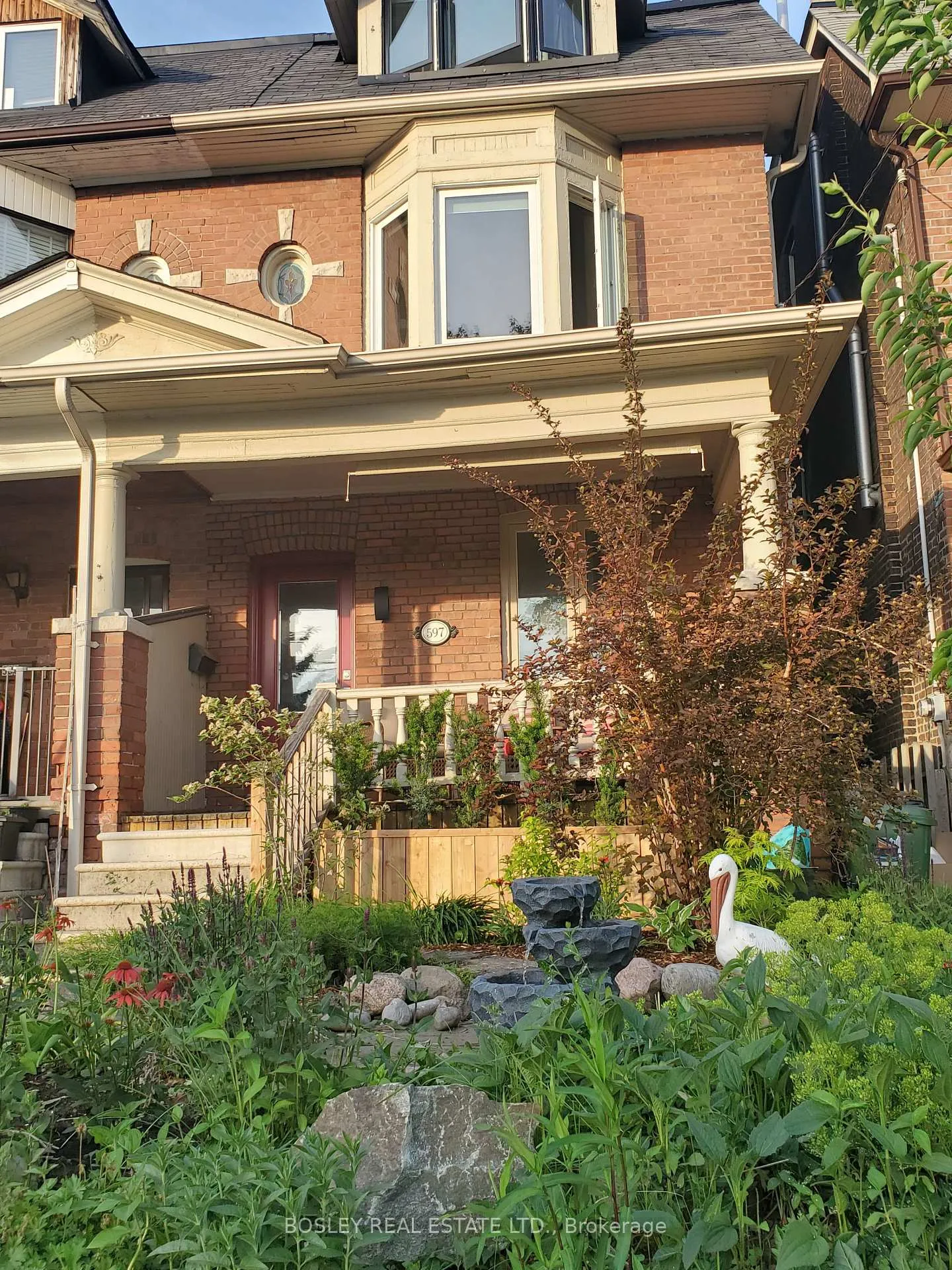 Front of Unit Upper, 597 Carlaw Avenue