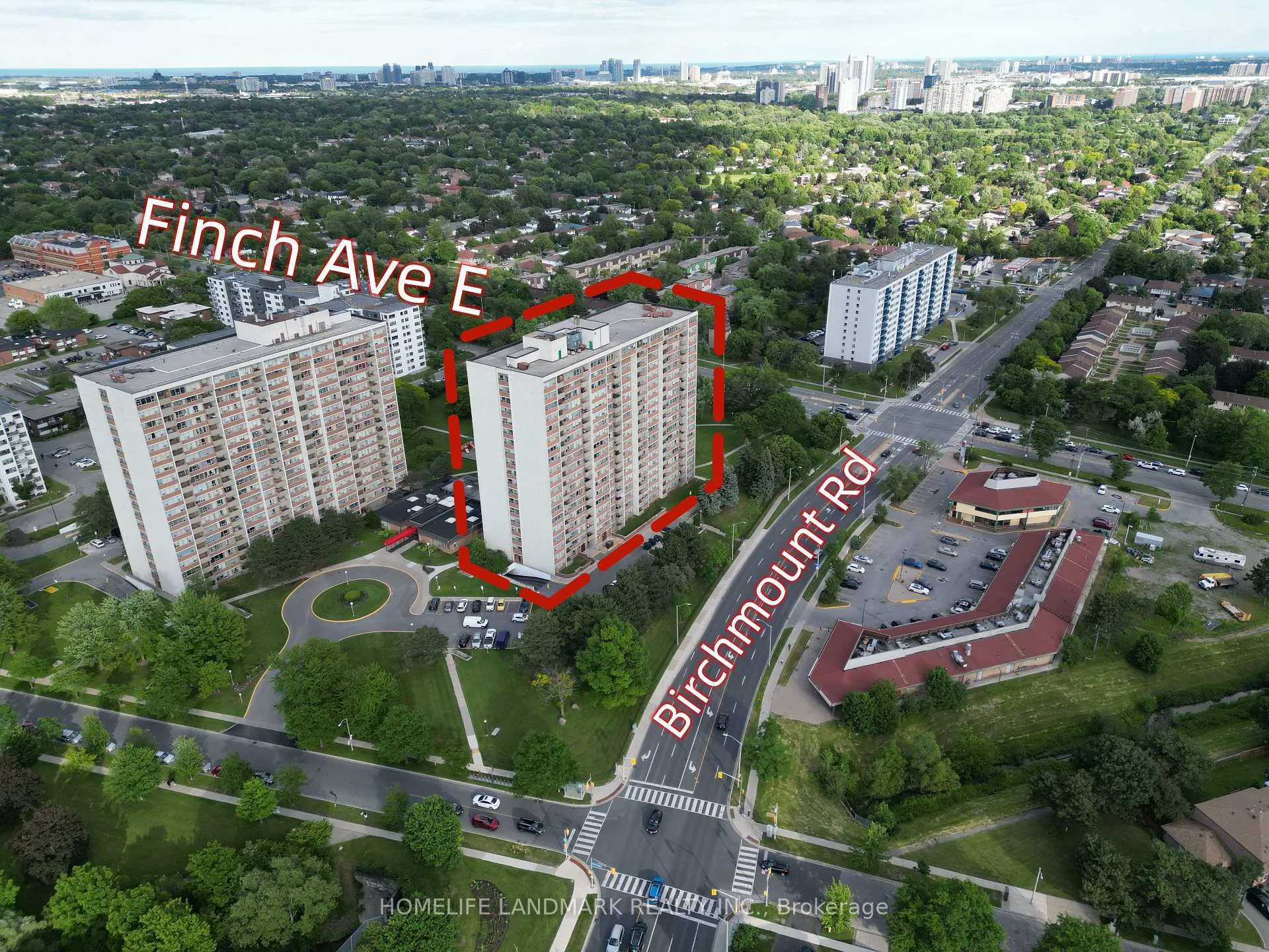 Photo 2 of Unit PH12, 25 Silver Springs Boulevard, Scarborough, L'Amoreaux — HOMEH