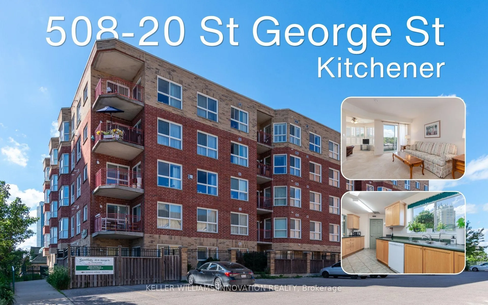 Front of Unit 508, 20 St George Street