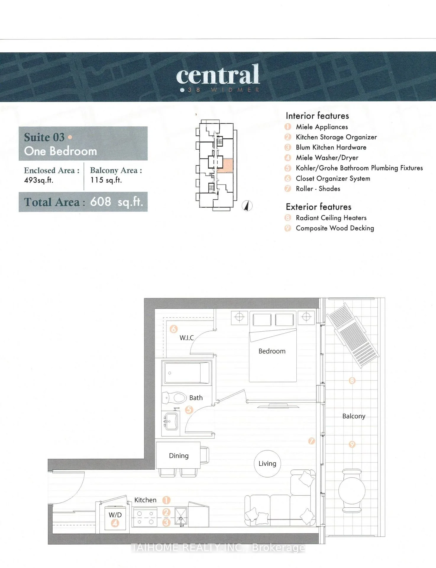 Photo 13 of Unit 1203, 38 Widmer Street, Toronto, Waterfront Communities — HOMEH