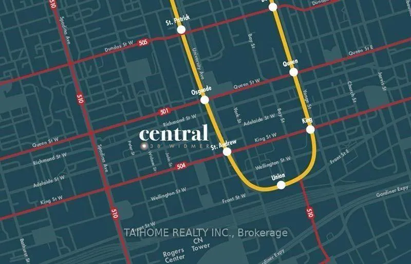 Photo 22 of Unit 1203, 38 Widmer Street, Toronto, Waterfront Communities — HOMEH