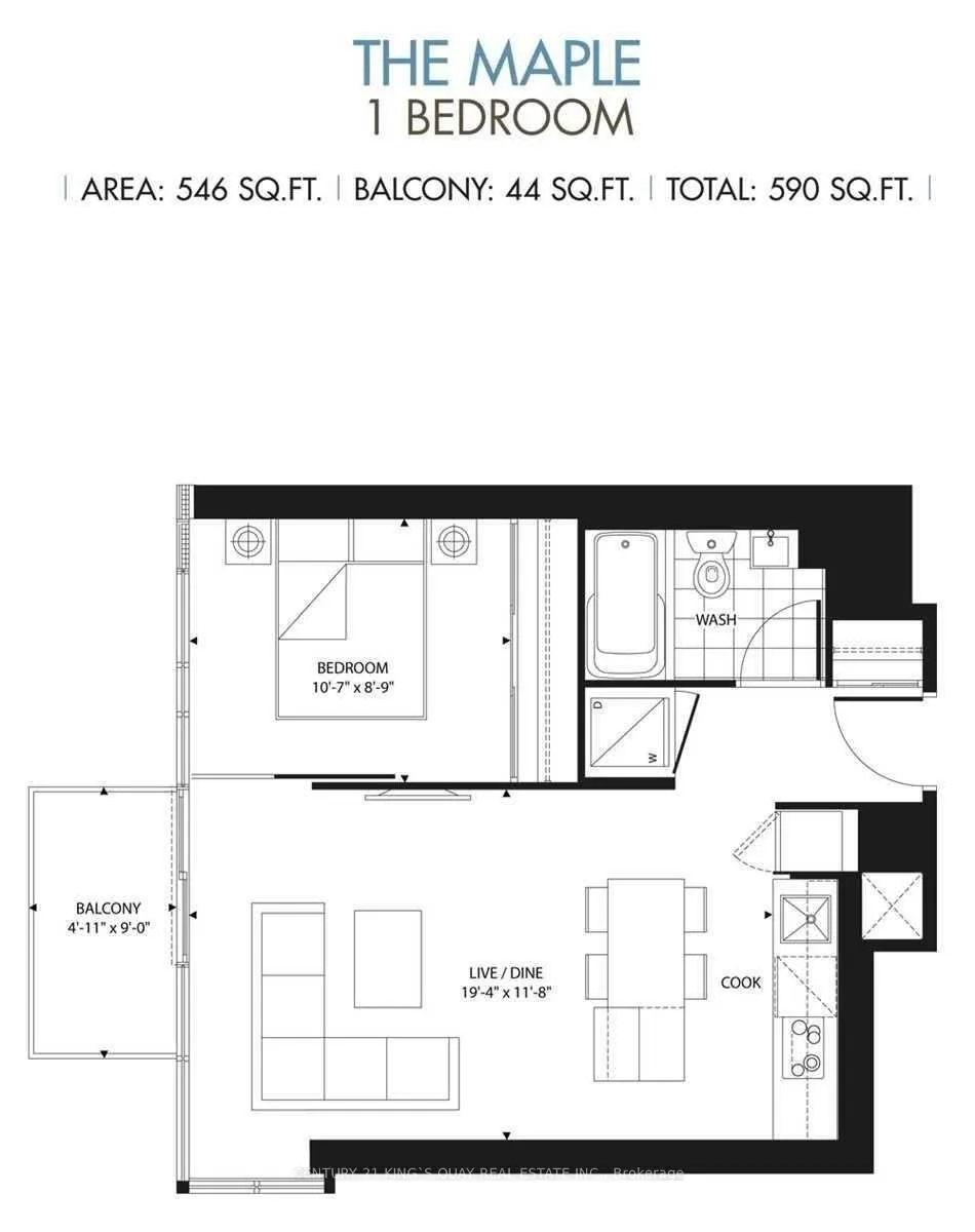 Photo 24 of Unit 1405, 75 St. Nicholas Street, Toronto, Bay Street Corridor — HOMEH