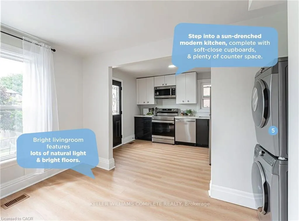 Photo 3 of Unit 3, 15 Barnesdale Avenue N, Hamilton, Stipley — HOMEH