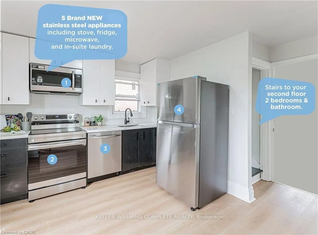 Photo 4 of Unit 3, 15 Barnesdale Avenue N, Hamilton, Stipley — HOMEH
