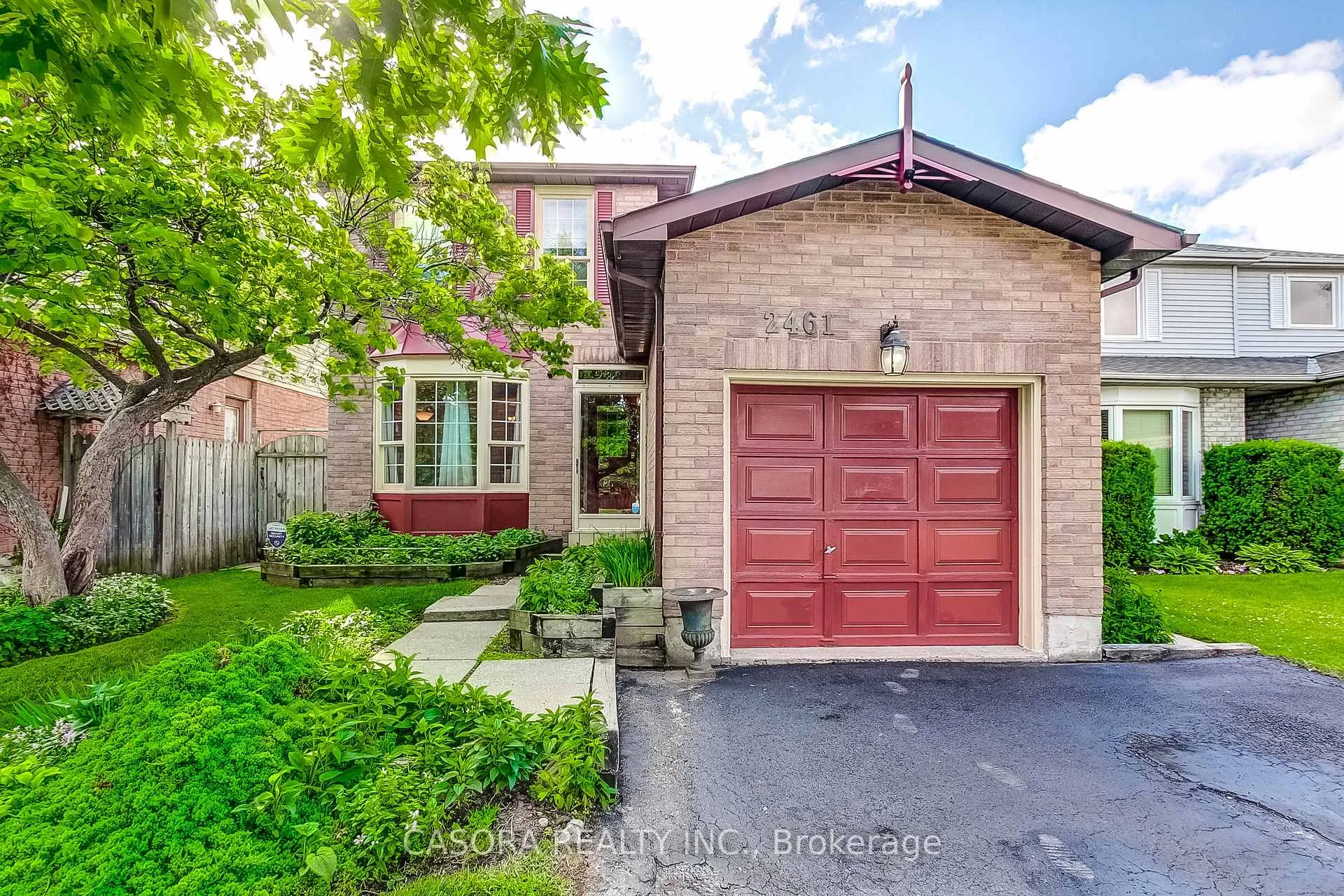Front of 2461 Headon Forest Drive