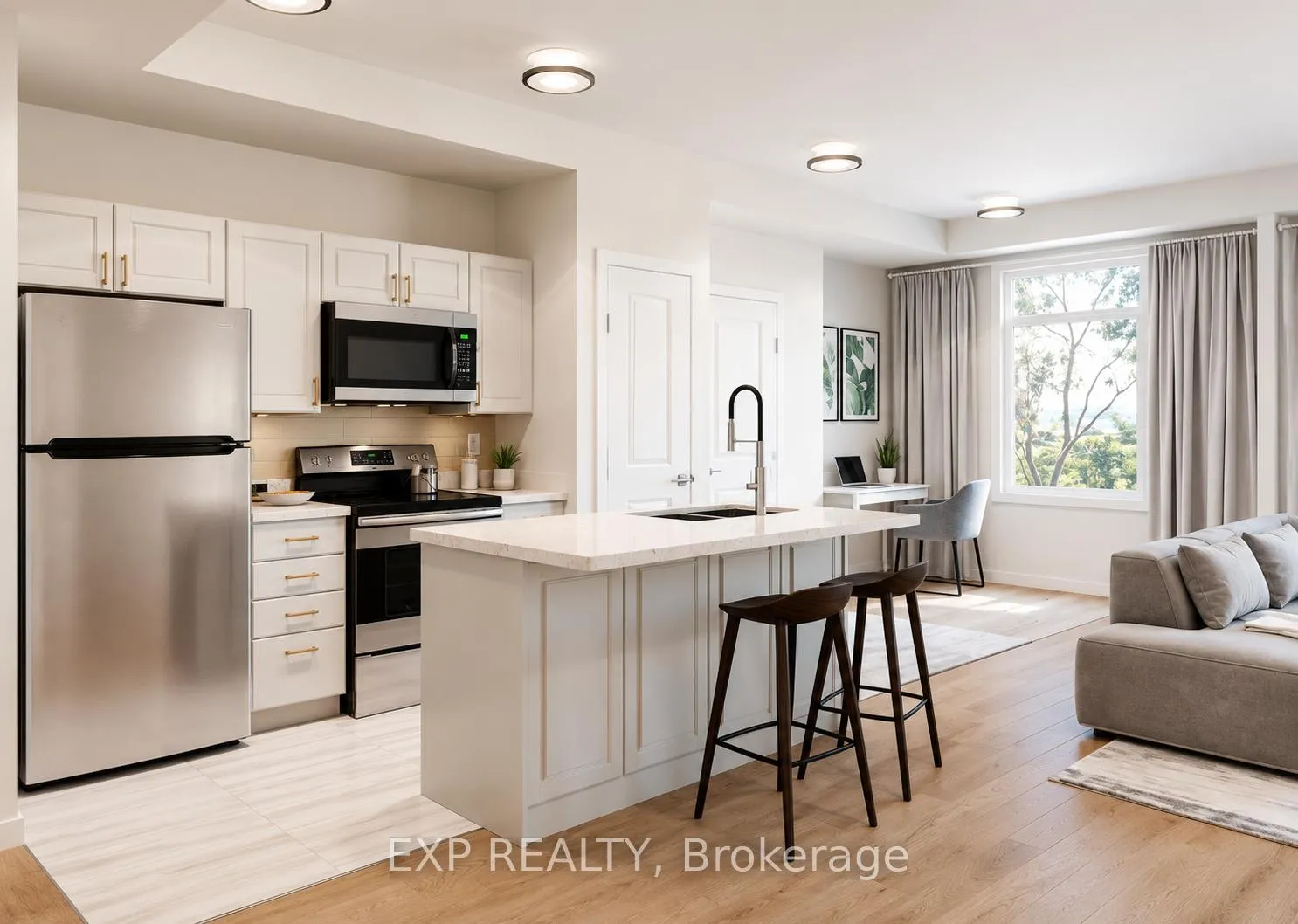 Photo 2 of Unit 102A, 1055 Cedar Creek Drive, Ottawa, Blossom Park/Kemp Park/Findlay Creek — HOMEH