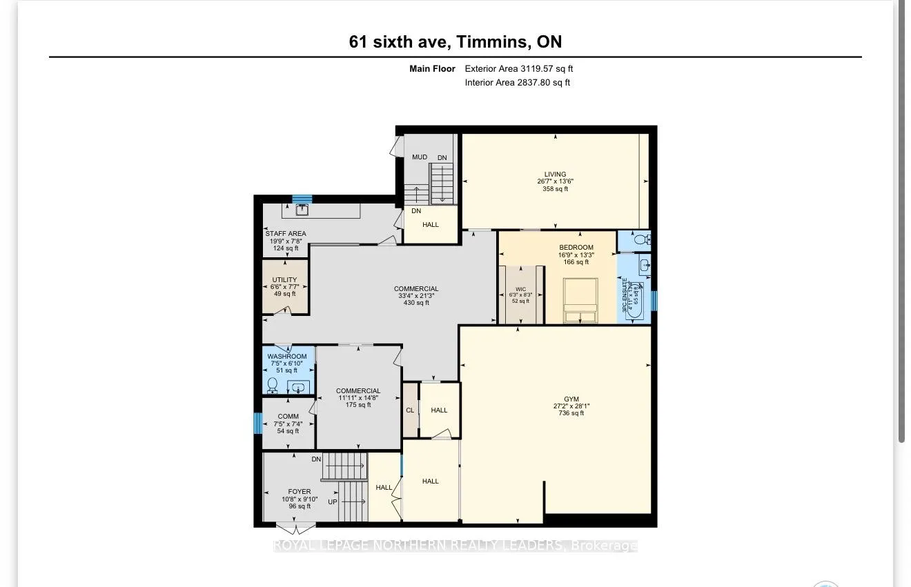 Photo 48 of 61 Sixth Avenue, Timmins, TNE - Central — HOMEH
