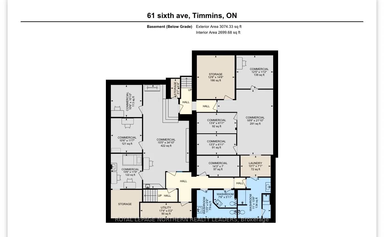 Photo 49 of 61 Sixth Avenue, Timmins, TNE - Central — HOMEH