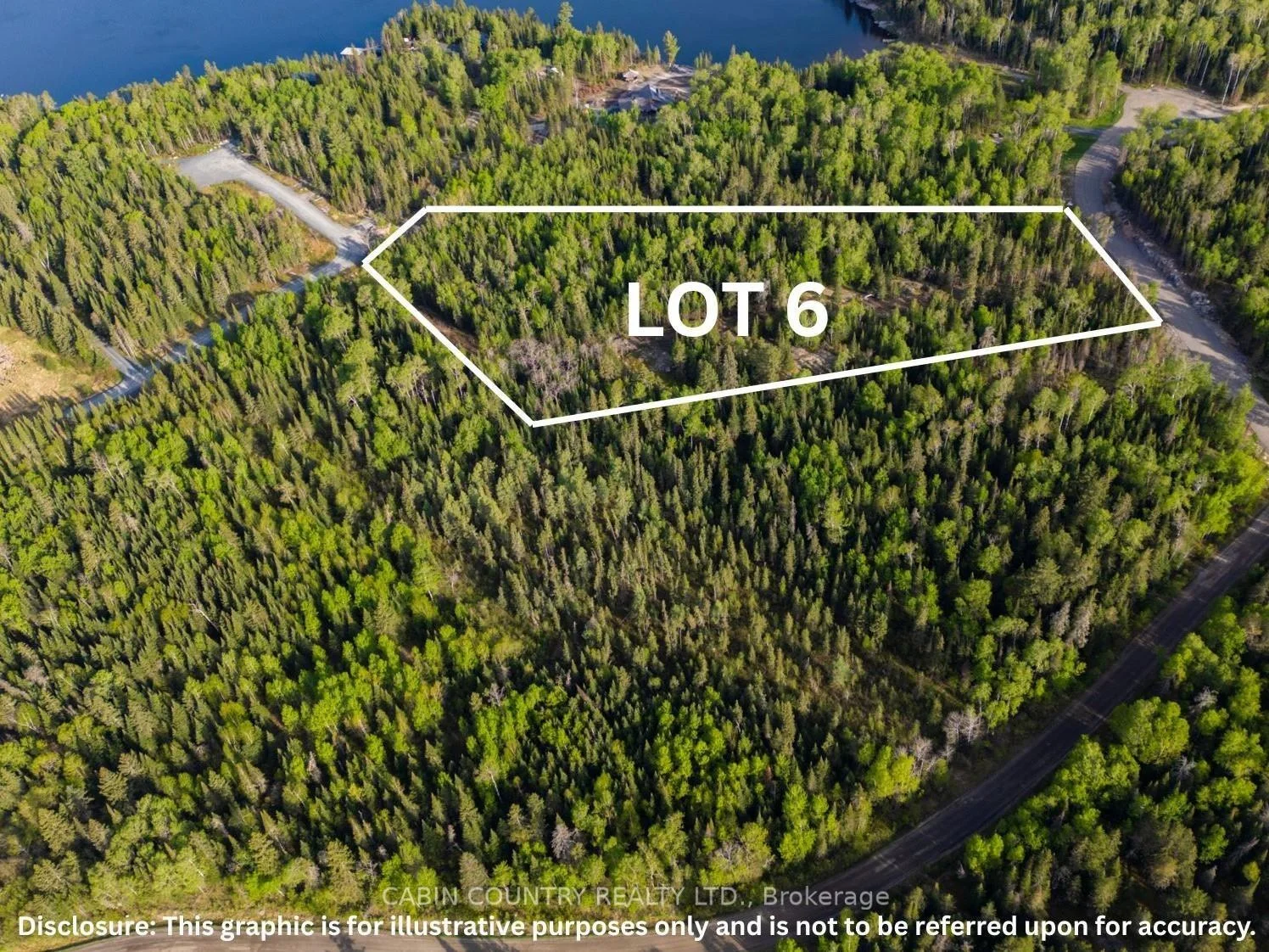 Front of Lot 6 Riverwood Way