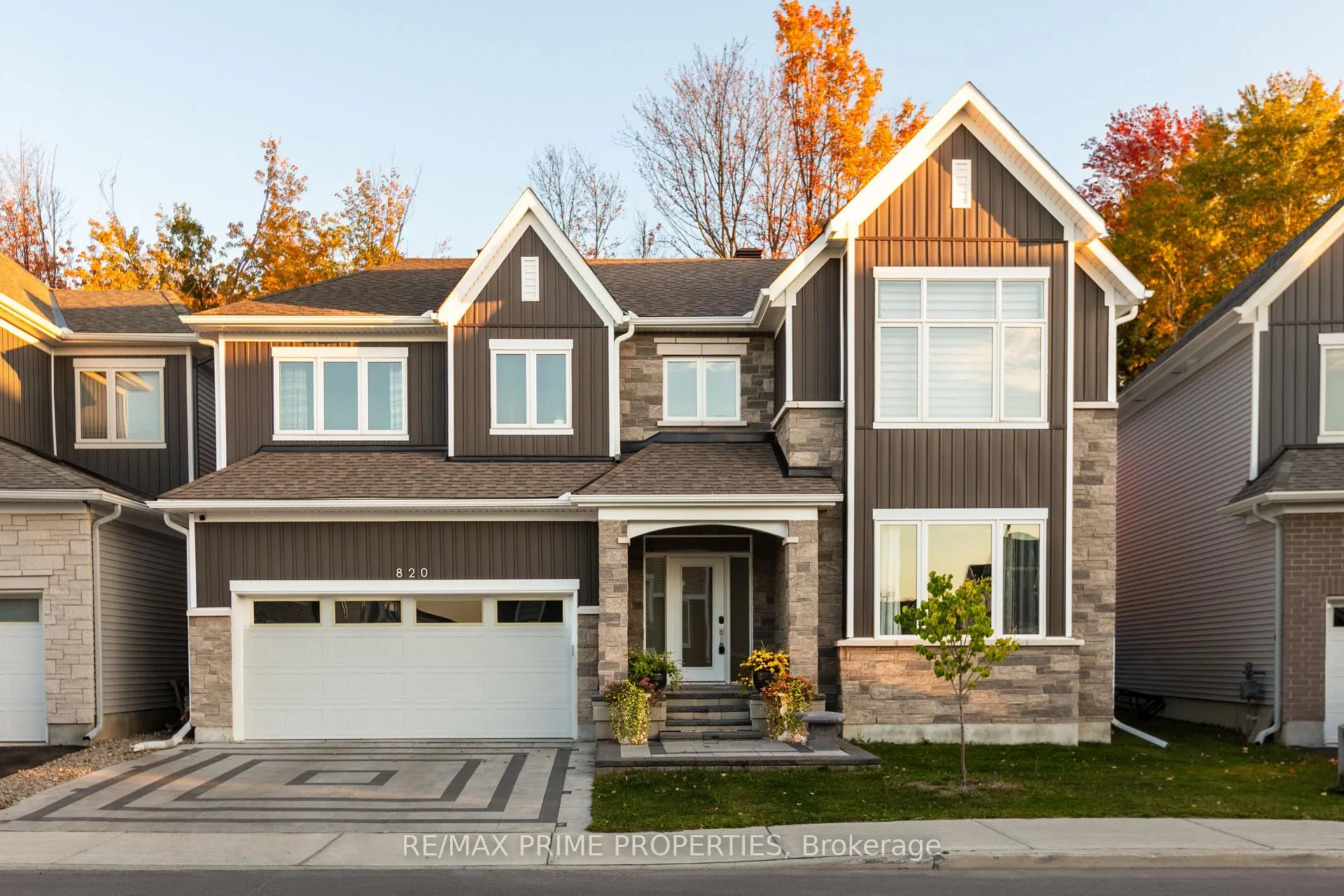 Front of 820 Mercier Crescent