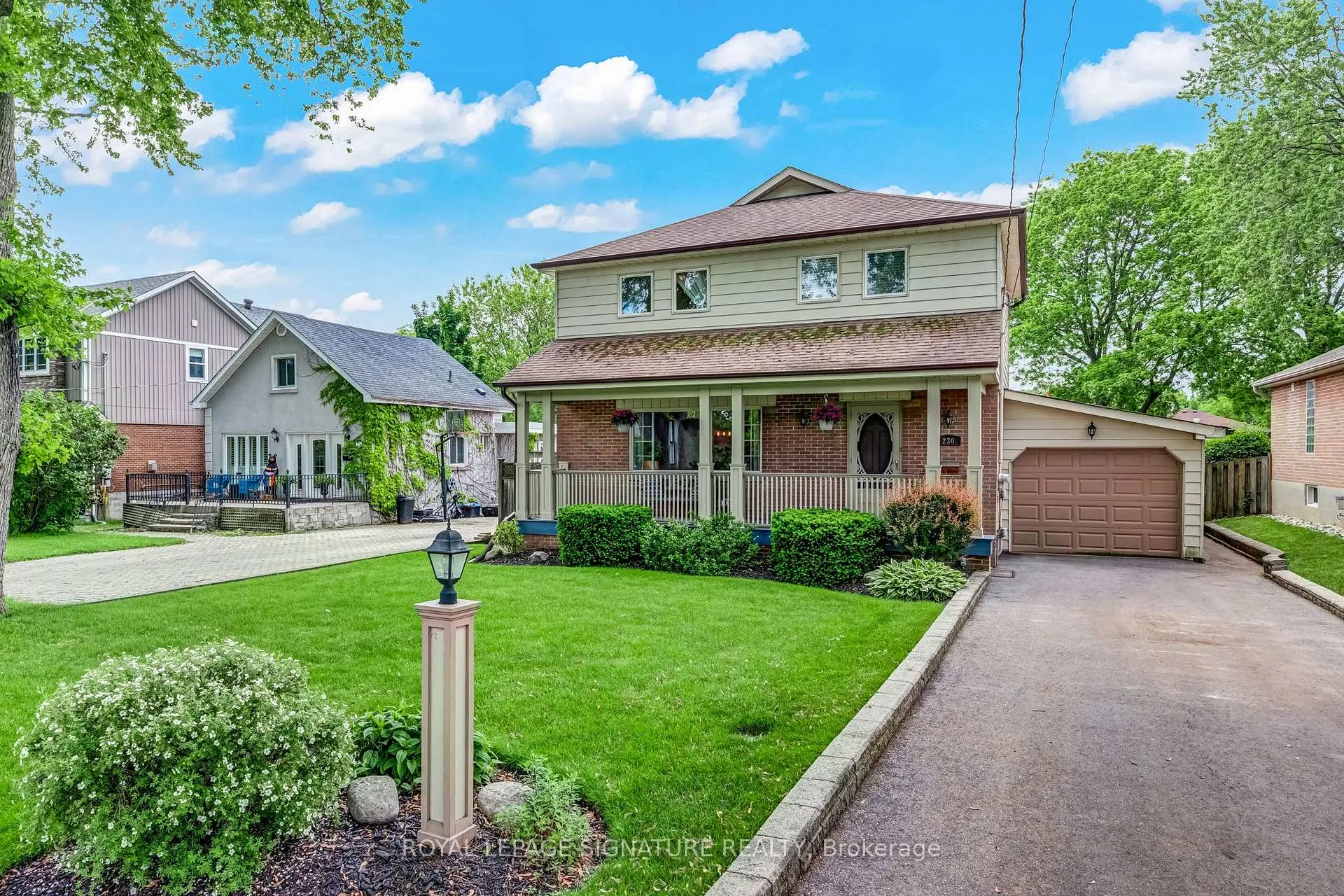 Front of 230 Rouge Hills Drive