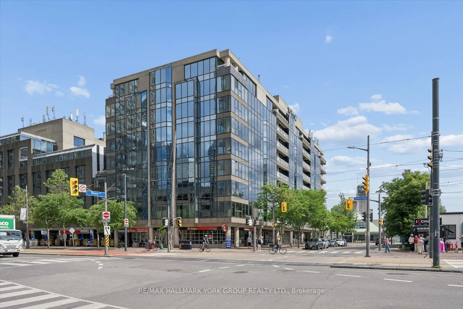 Front of Unit 705, 251 Queens Quay W