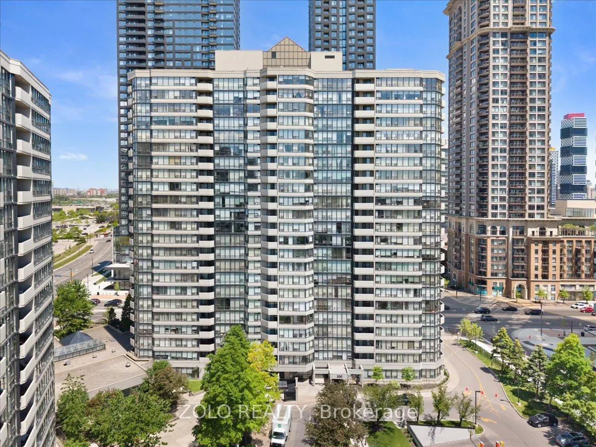 Front of Unit 1110, 330 Rathburn Road W