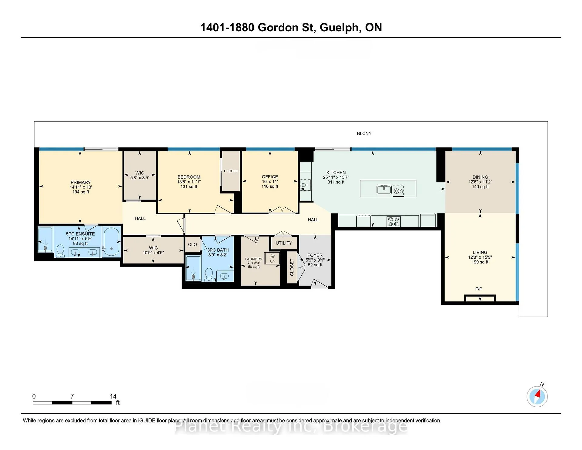 Photo 13 of Unit 1401, 1880 Gordon Street, Guelph, Pineridge/Westminster Woods — HOMEH