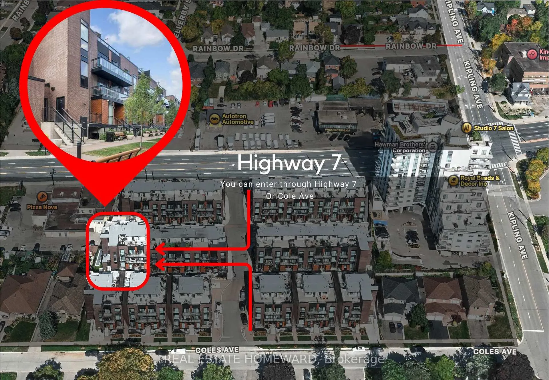 Photo 3 of Unit C103, 5299 Highway 7, Vaughan, Vaughan Grove — HOMEH