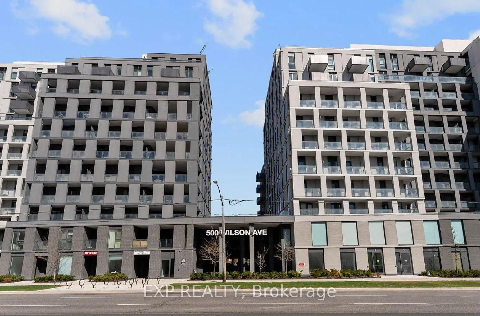 Front of Unit 818, 500 Wilson Avenue