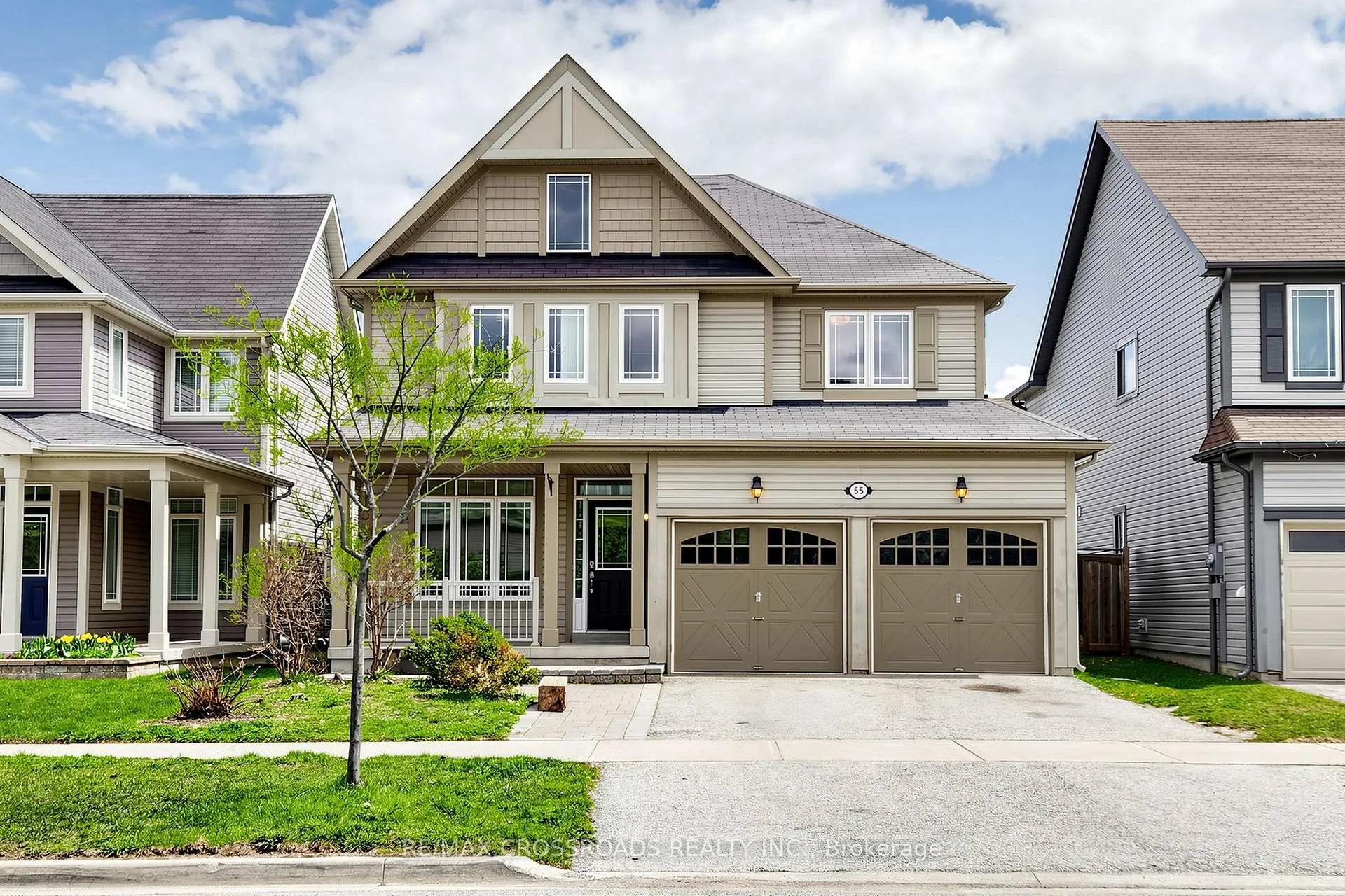 Front of 55 John Link Avenue