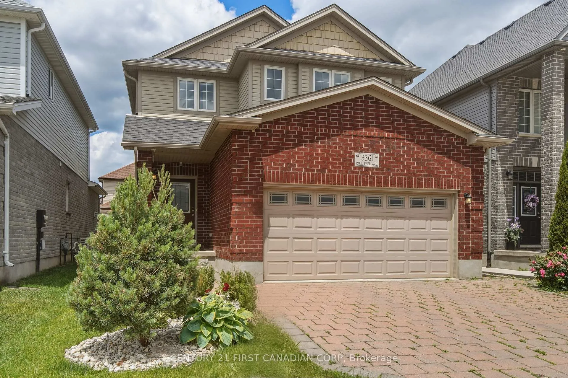 Front of 3361 Paulpeel Avenue
