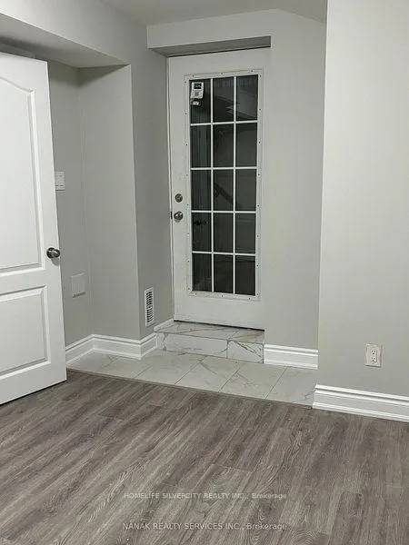 Front of Unit Basement, 583 Queen Mary Drive