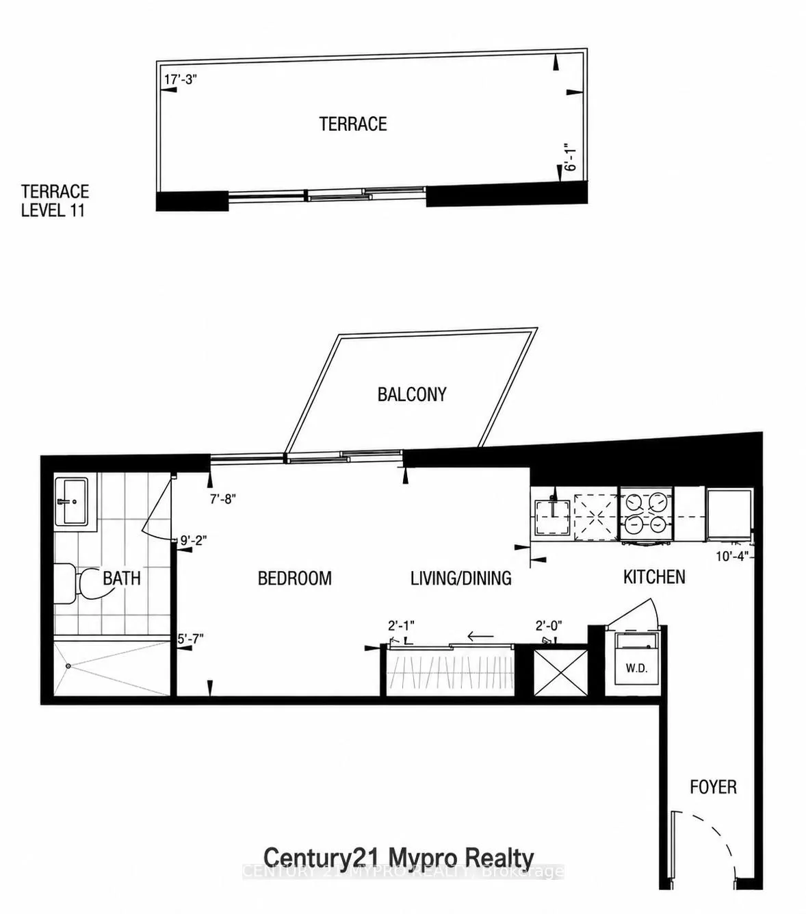 Front of Unit 1301, 30 Tretti Way