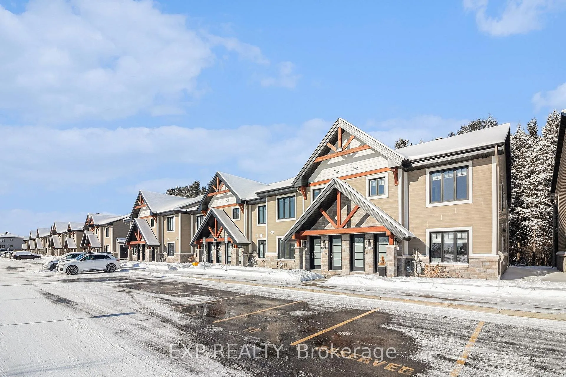 Front of Unit 410, 99 St Moritz Trail