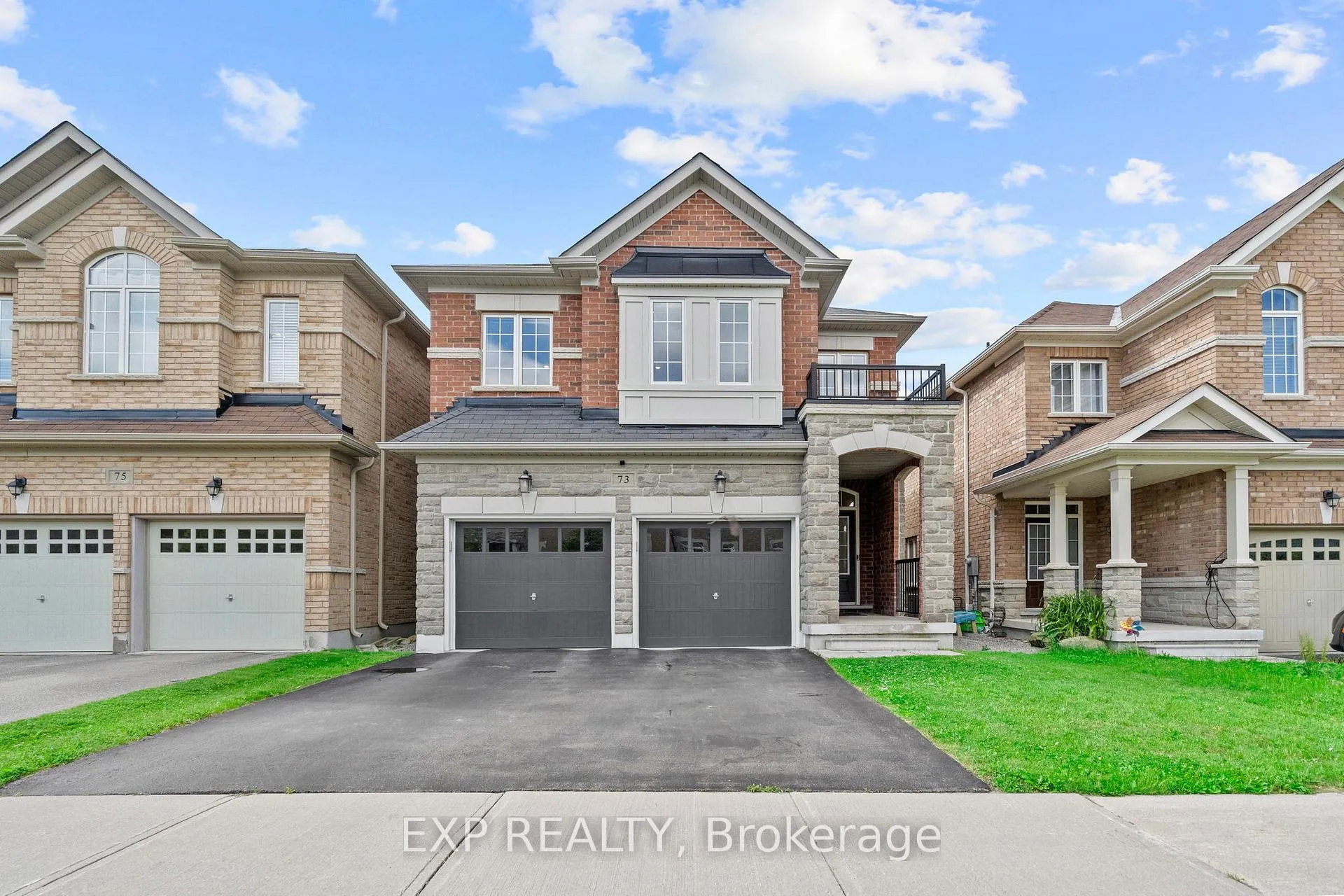 Front of 73 Riding Mountain Drive