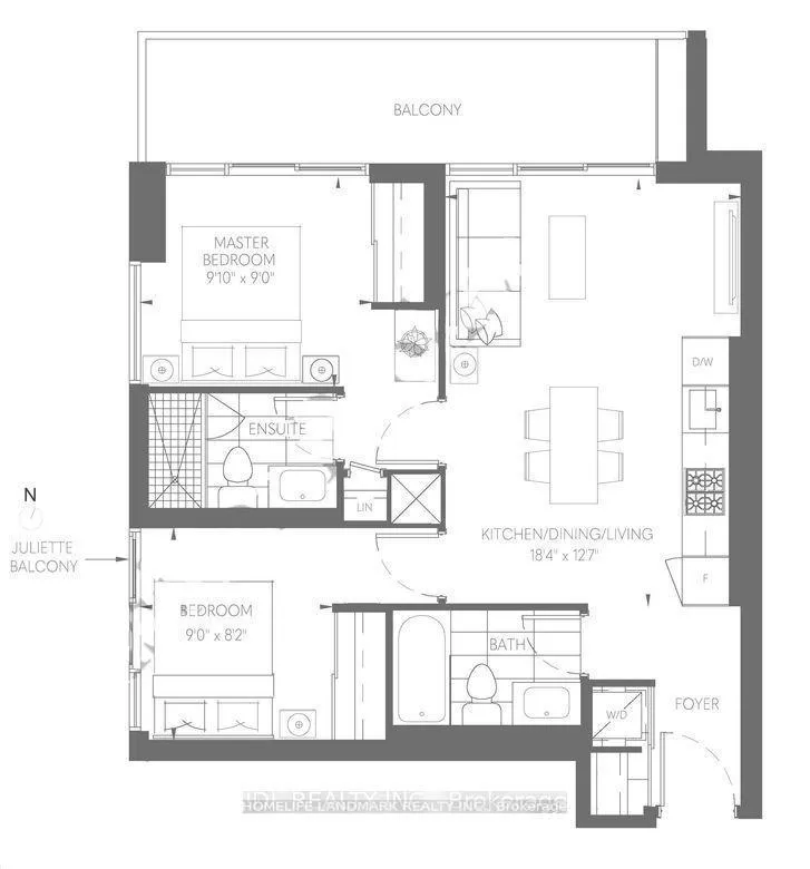 Photo 10 of Unit 1508, 771 Yonge Street, Toronto, The Annex — HOMEH