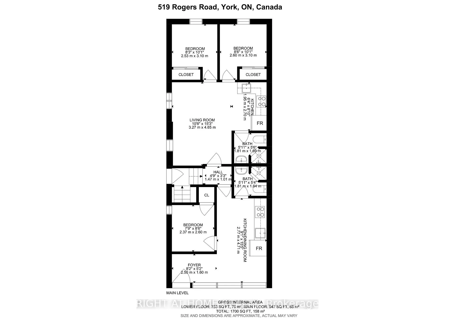 Photo 44 of 519 Rogers Road, Toronto, Keelesdale-Eglinton West — HOMEH