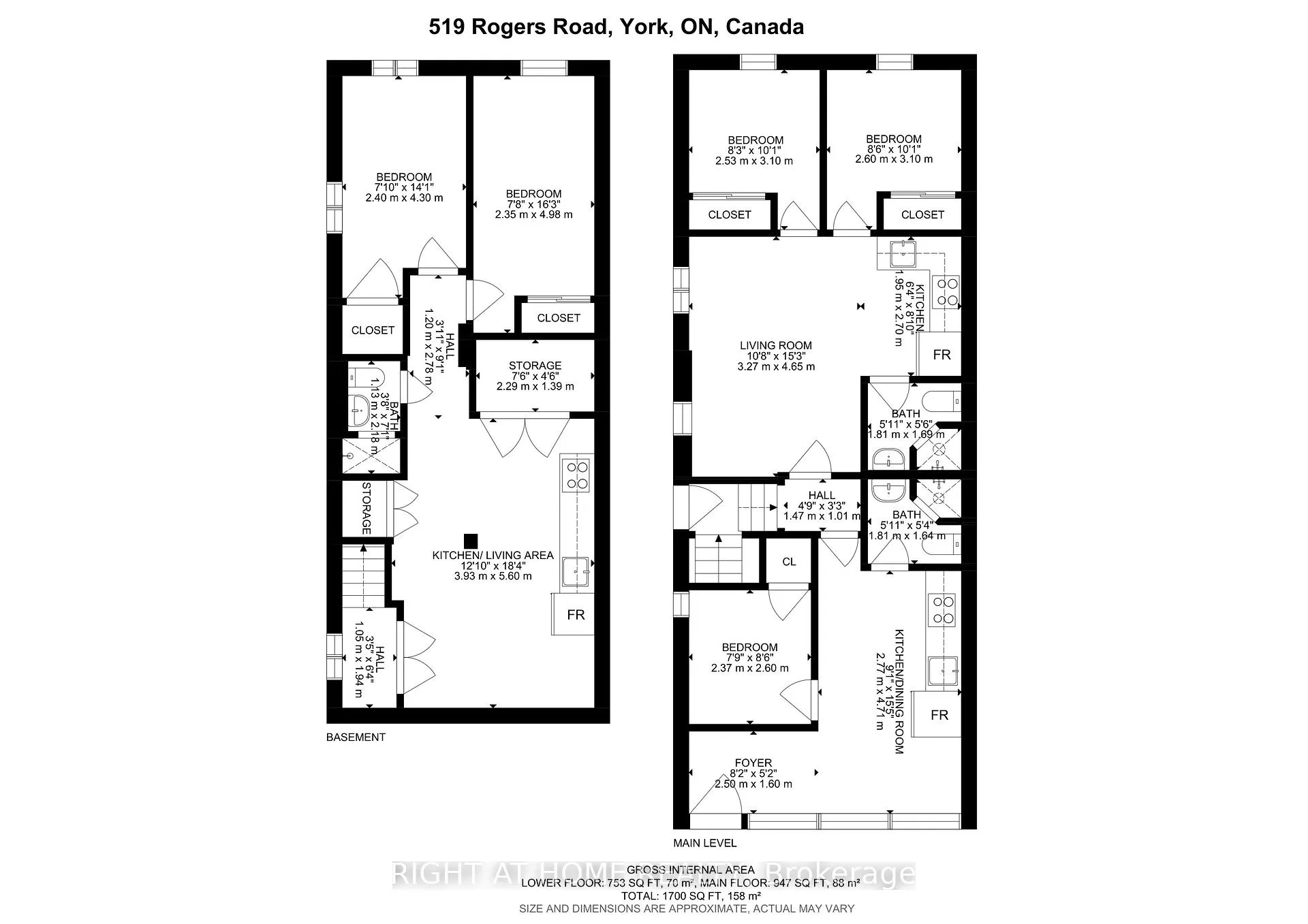 Photo 46 of 519 Rogers Road, Toronto, Keelesdale-Eglinton West — HOMEH