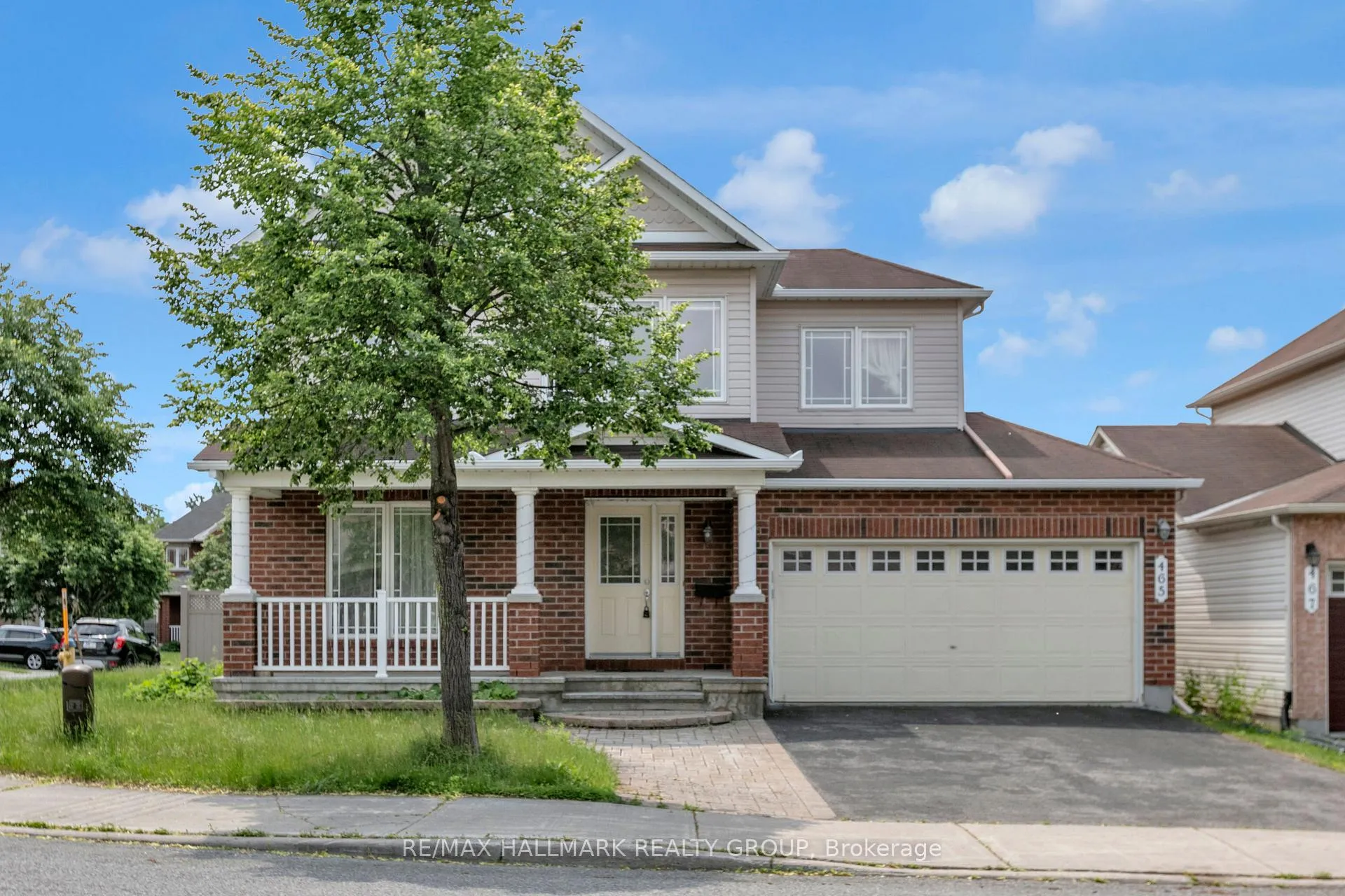 Front of 465 Paul Metivier Drive