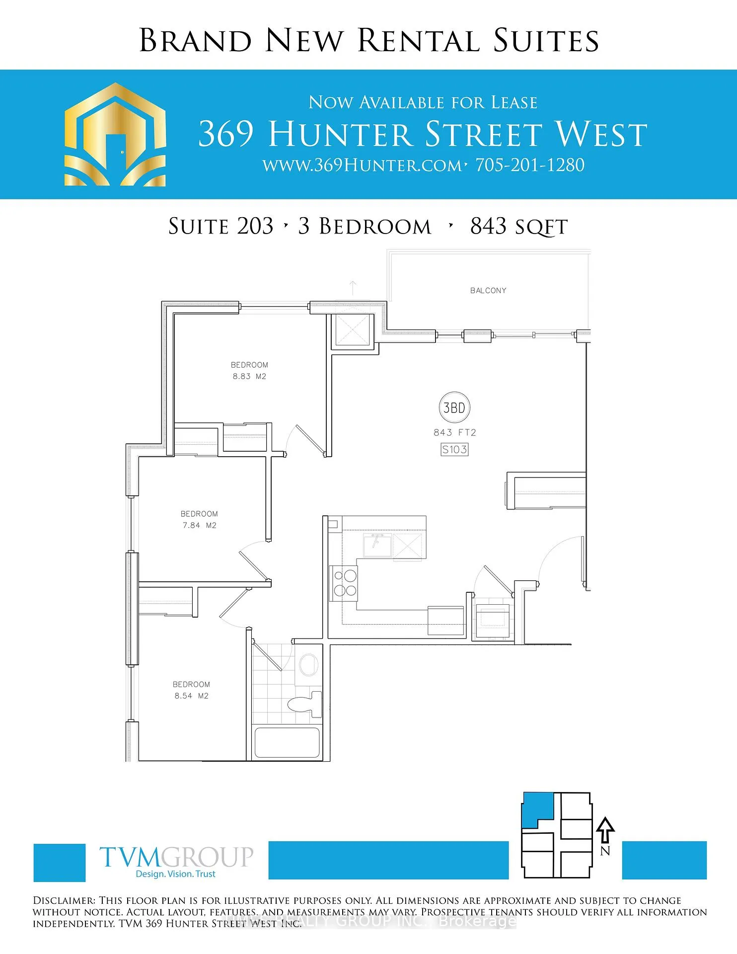 Photo 12 of Unit 203, 369 Hunter Street W, Peterborough, Town Ward 3 — HOMEH