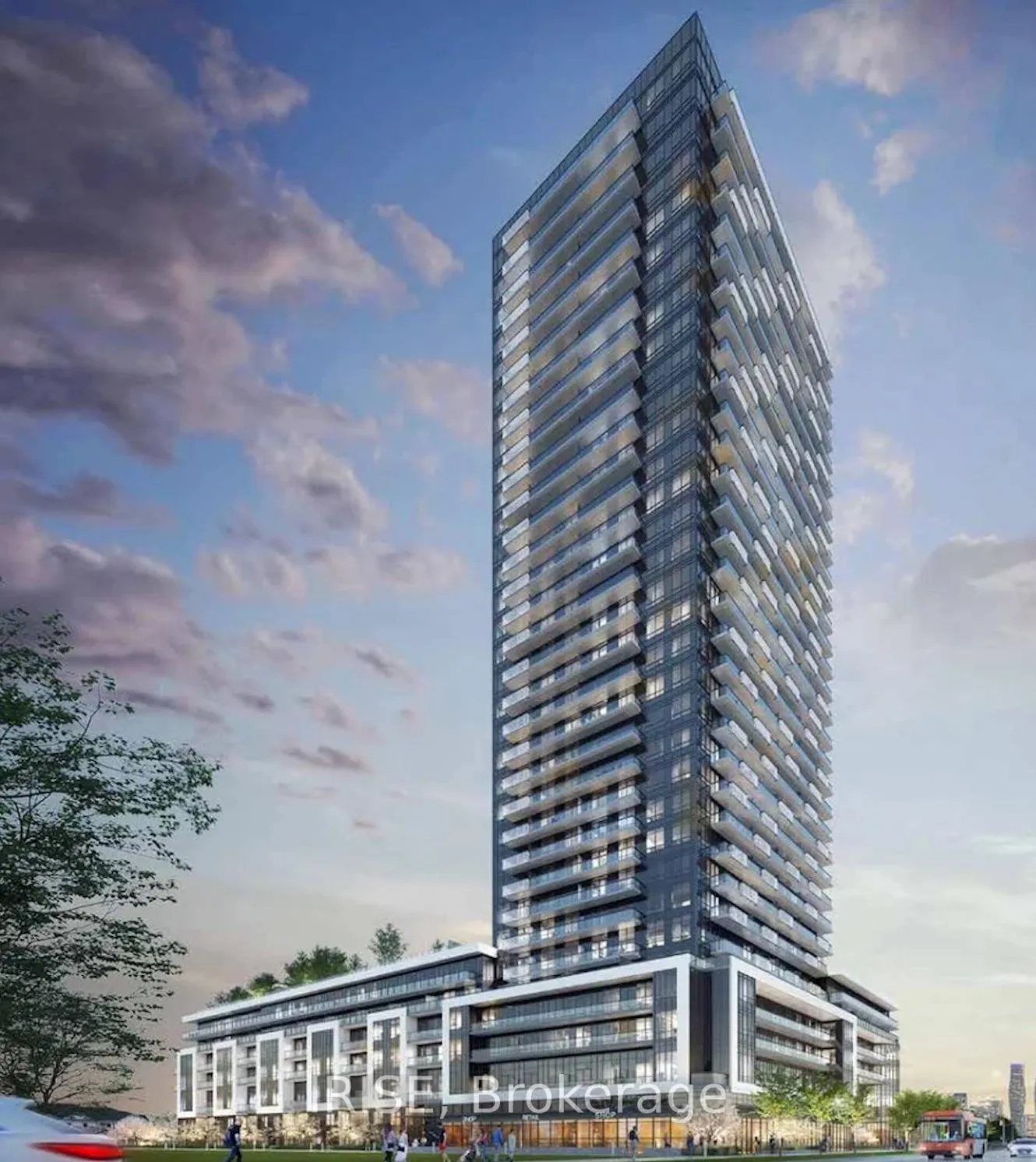 Front of Unit PH05, 5105 Hurontario Street
