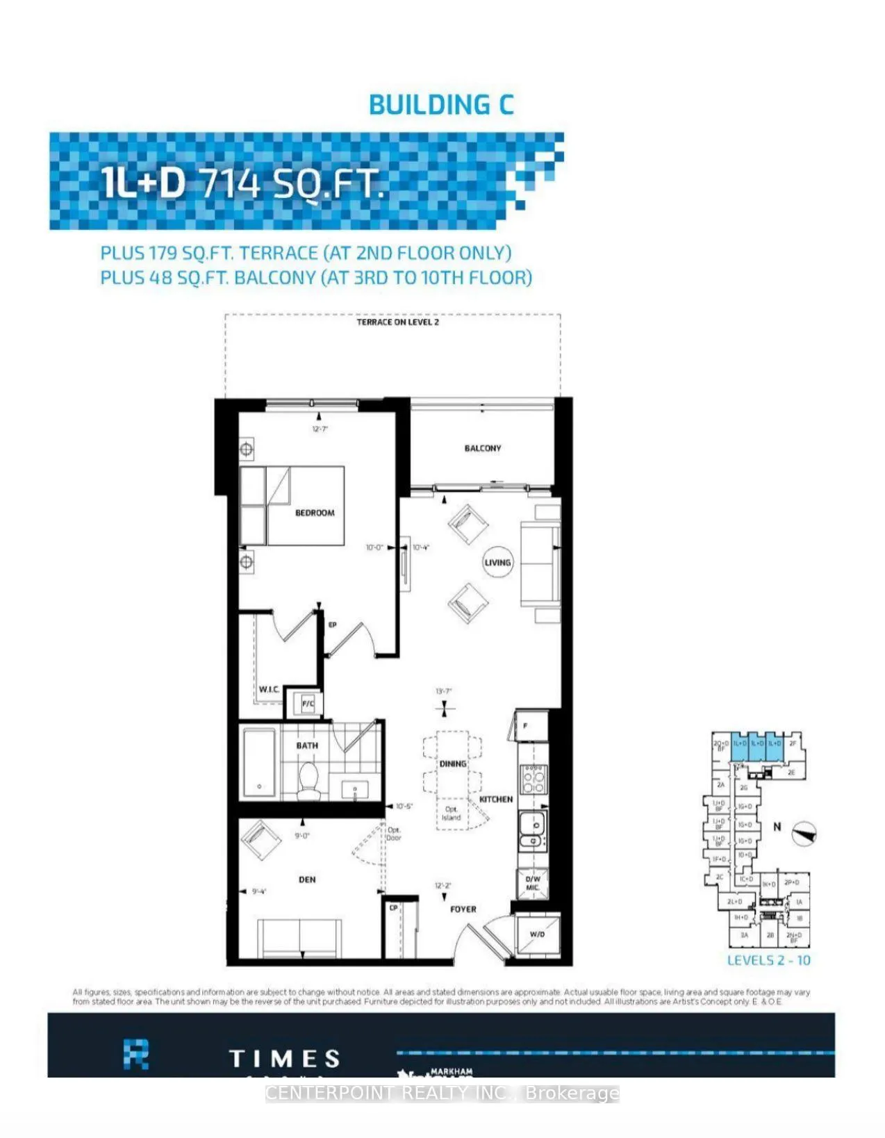 Photo 8 of Unit 619, 38 Water Walk Drive, Markham, Unionville — HOMEH