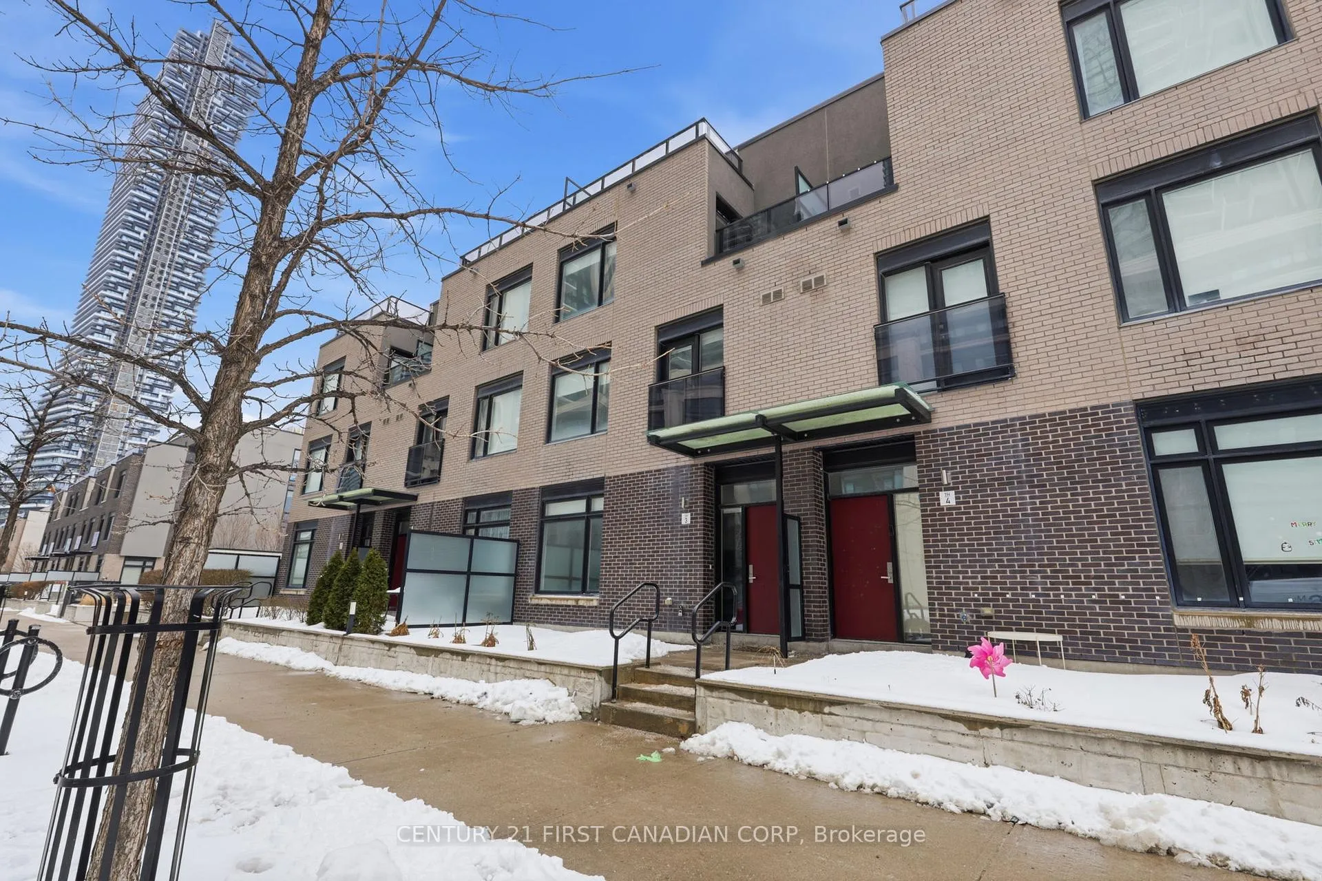 Front of Unit TH 3, 4070 Parkside Village Drive