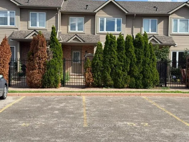 Front of Unit 52, 1600 Mickleborough Drive