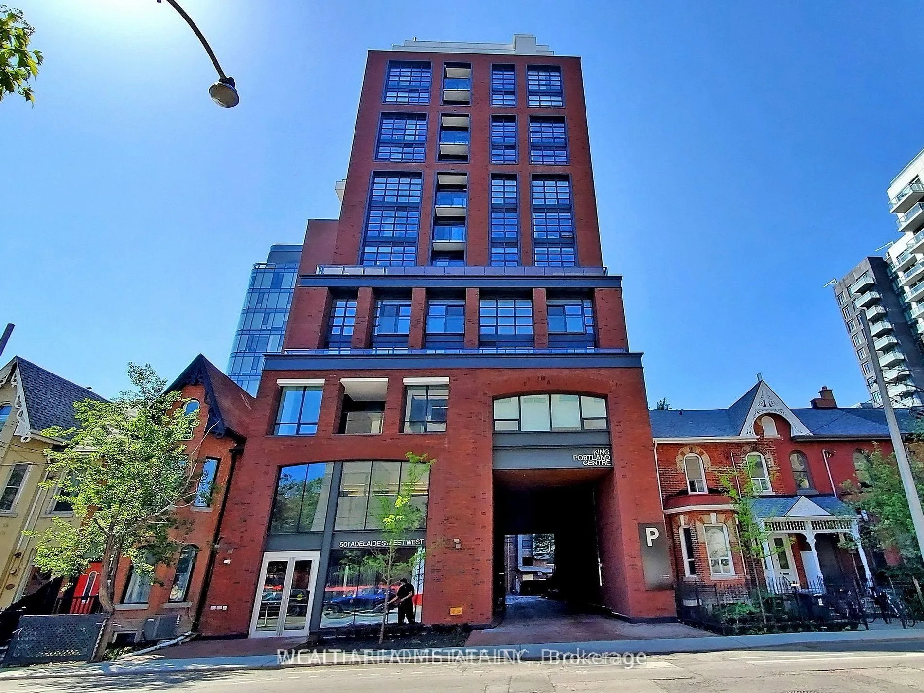 Front of Unit 605, 501 Adelaide Street W