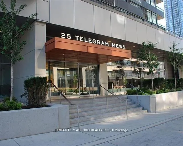 Front of Unit 616, 25 Telegram Mews