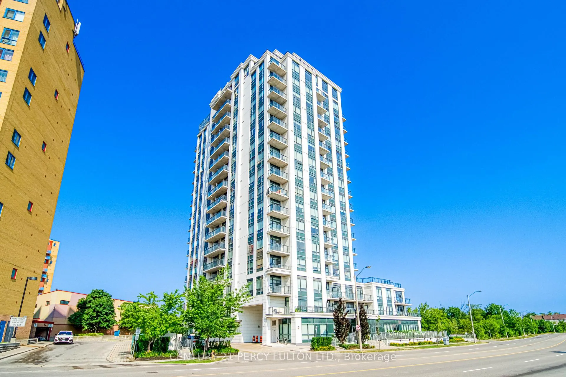 Front of Unit 802, 840 Queens Plate Drive