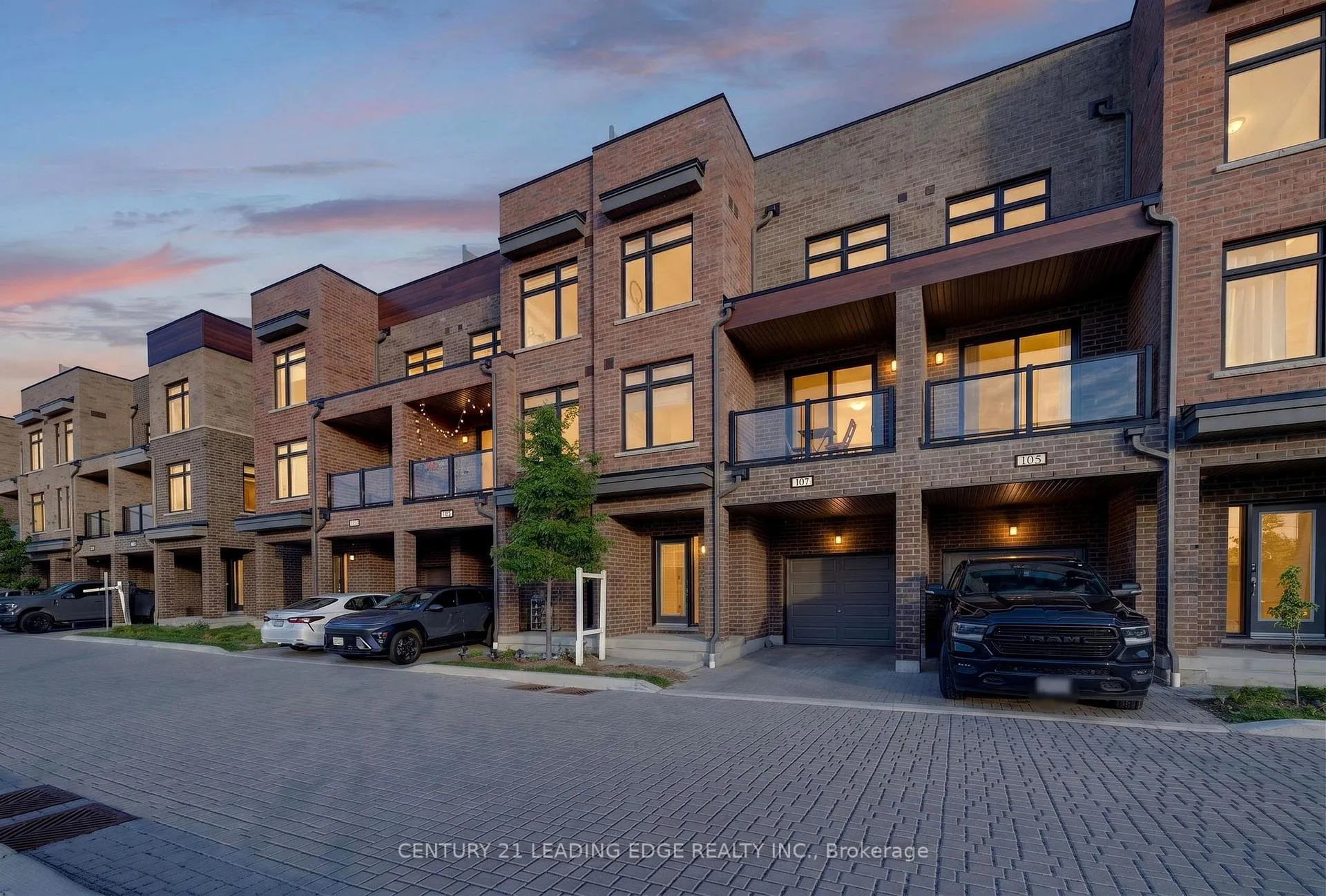 Front of Unit 107, 1865 Pickering Parkway