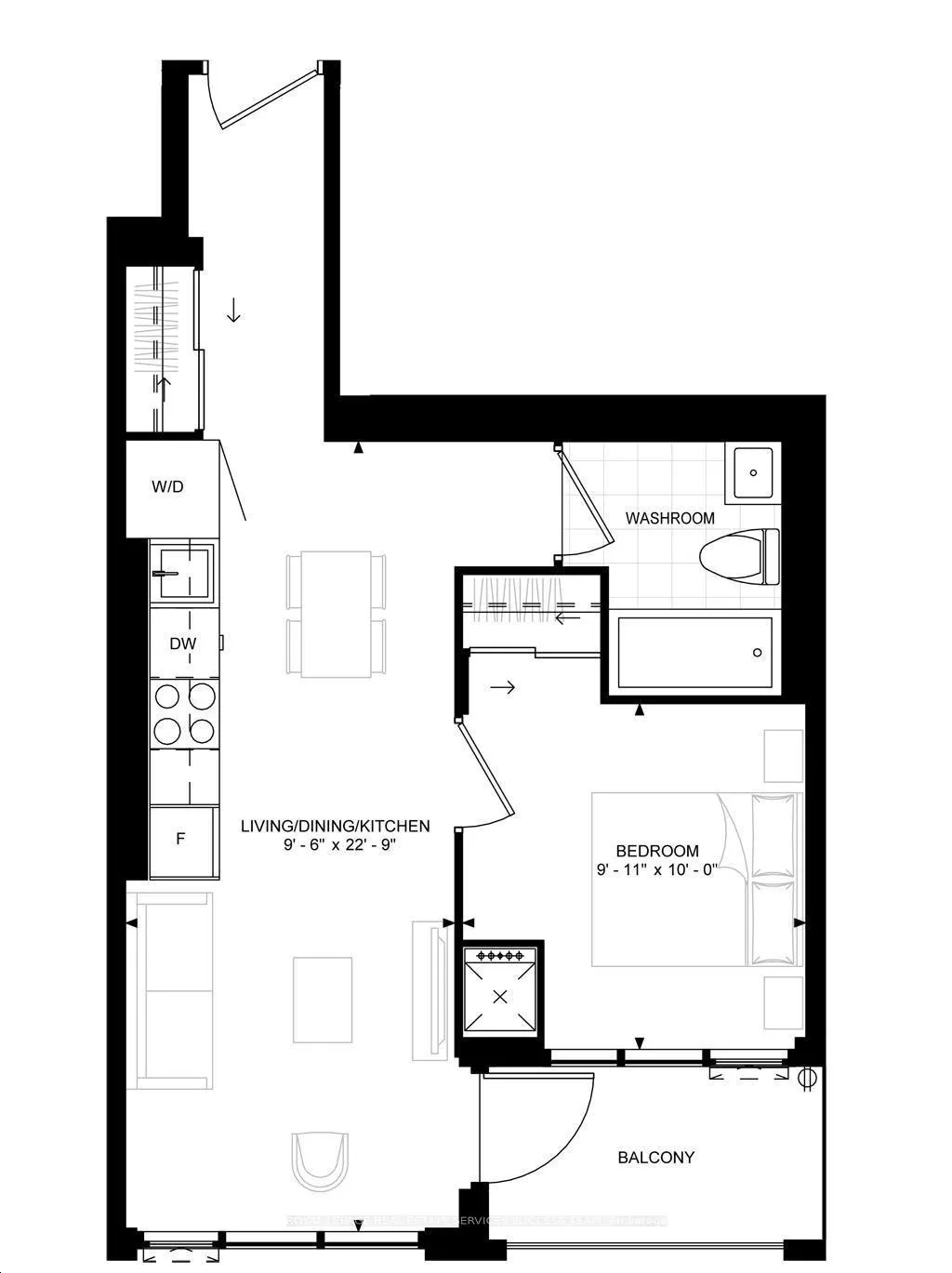 Photo 7 of Unit 2115, 400 king Street W, Toronto, Waterfront Communities — HOMEH