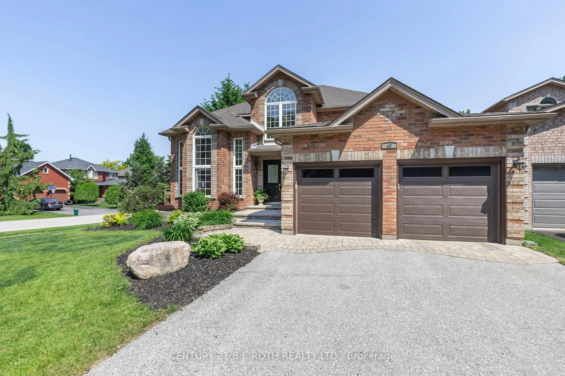 Front of 48 Crimson Ridge Road